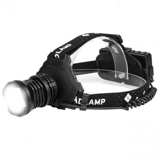 Lanterna cap TED - 1 LED XPH50 + zoom L18650x3 si cablu incarcare micro USB TL-7172-1